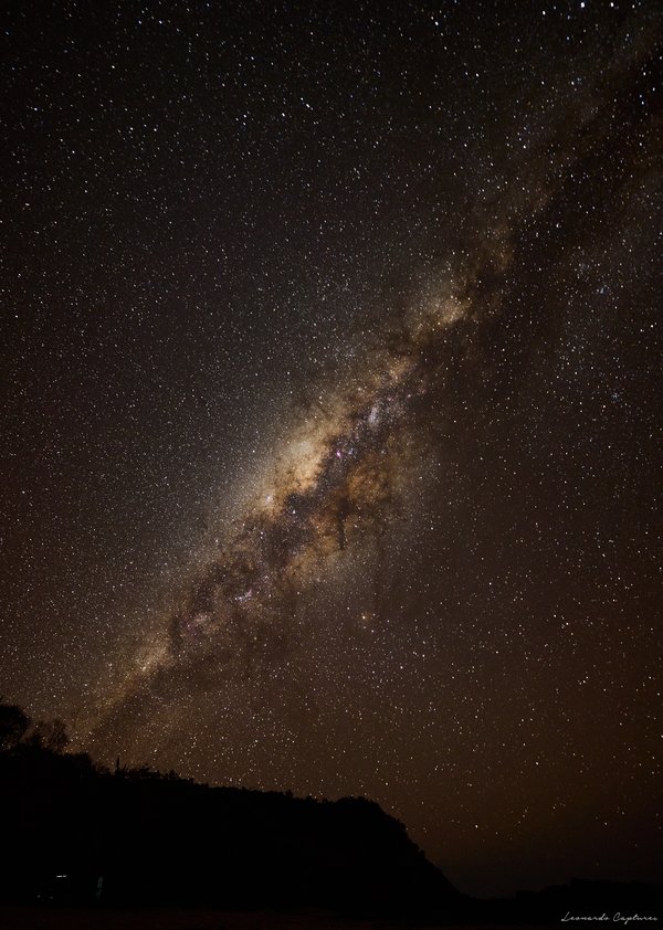 The Milky Way — Madagascar landscape, 2026. Photograph by Leonardo Güngen.